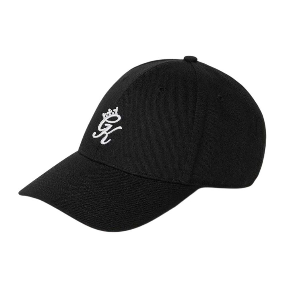 Gym King Fundamental Embroidered Logo Baseball Cap / Black